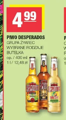 Piwo Desperados Red promocja w SPAR