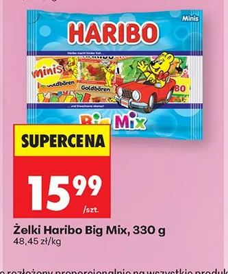 Żelki Haribo Big Mix promocja w Biedronka