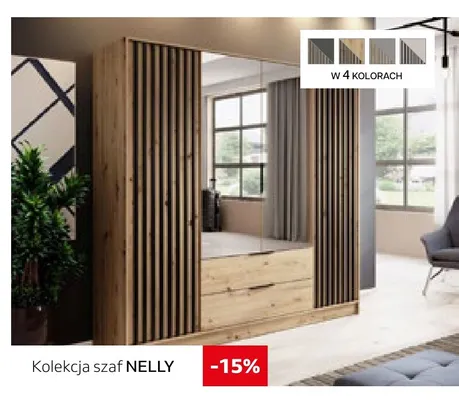 Kolekcja szaf Nelly promocja w Komfort