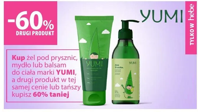 Żel pod prysznic, mydło lub balsam do ciała promocja w Hebe