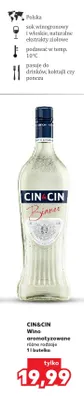 Wino aromatyzowane Cin & promocja w Kaufland