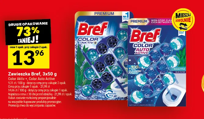 Zawieszka Color Aktiv + Bref 3-pak promocja w Twój Market