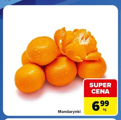 Mandarynki promocja w Carrefour Market
