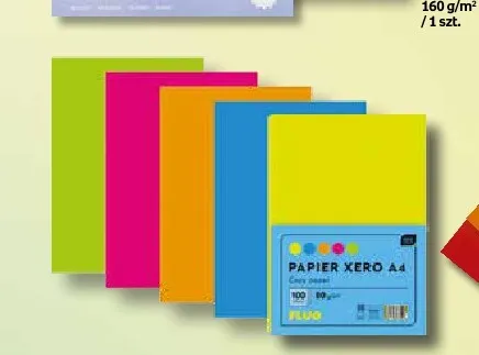 Interdruk papier ksero Fluo A4 promocja w Empik