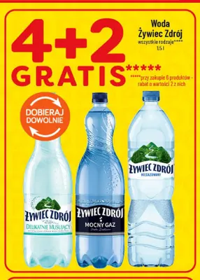 Woda niegazowana Żywiec Zdrój promocja w POLOmarket