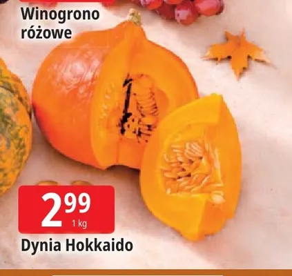 Dynia hokkaido promocja w Leclerc