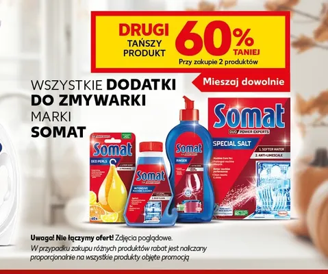 Dodatki do zmywarki marki Somat promocja w Kaufland