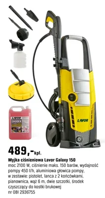 Myjka ciśnieniowa Lavor Galaxy 150 promocja w OBI