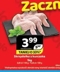 Skrzydełka z kurczaka promocja w Delfin