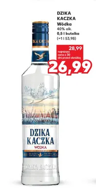 Wódka Dzika Kaczka promocja w Kaufland