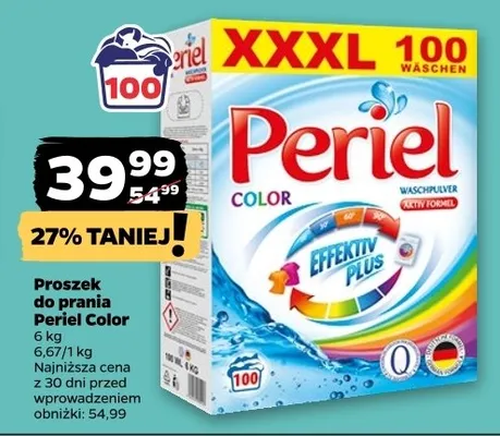 Proszek do prania Color promocja w Netto