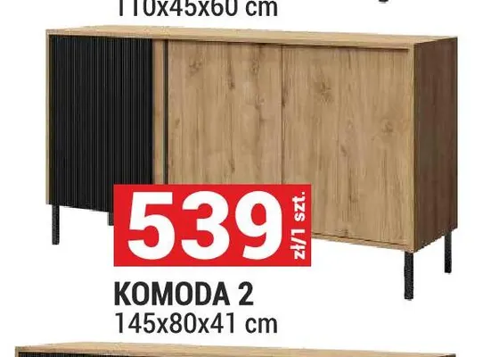 Komoda 2 Mia promocja w Merkury Market