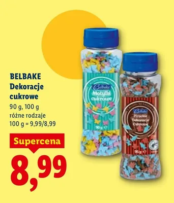 Dekoracje cukrowe promocja w Lidl