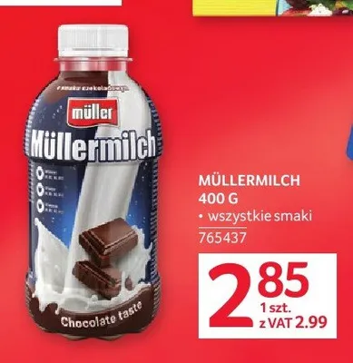 Müllermilch Müller promocja w Selgros