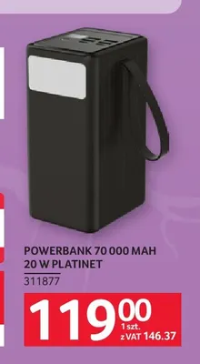 Powerbank Platinet promocja w Selgros