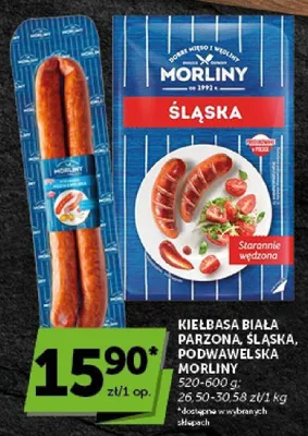 Kiełbasa śląska Morliny promocja w ABC