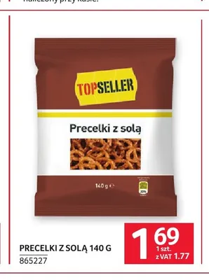 Precelki z solą Topseller promocja w Selgros