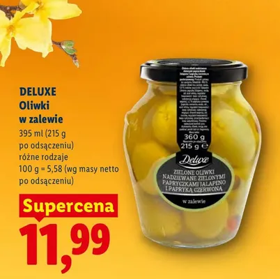Oliwki w zalewie, różne rodzaje promocja w Lidl