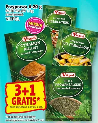 Przyprawa Vitpol zioła prowansalskie Herbes de Provence 6-20 g promocja w Prim Market