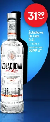 Wódka De Luxe promocja w Żabka