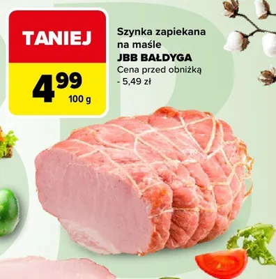 Szynka zapiekana na maśle promocja w Carrefour