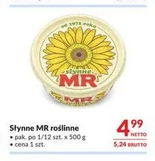 Margaryna Słynne MR roślinne promocja w Makro