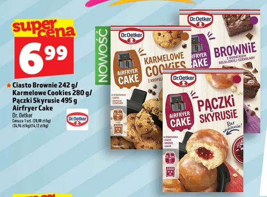 Pączki Skyrusie Airfryer Cake Dr. Oetker promocja w TOPAZ
