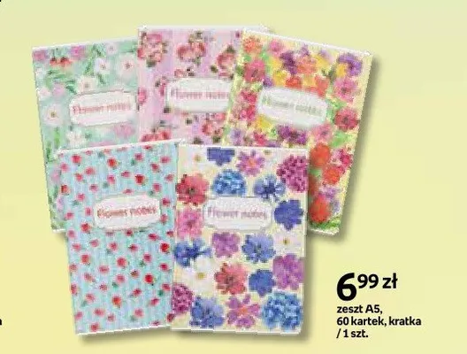 Zeszyt A5 60 kartek kratka promocja w Empik