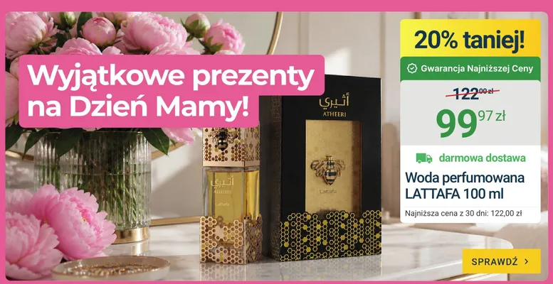 Woda perfumowana LATTAFA 100ml promocja w ERLI
