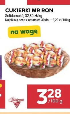 Cukierki Mr Ron Solidarność promocja w Stokrotka