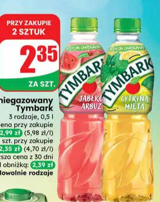 Napój niegazowany cytryna mięta promocja w Dino