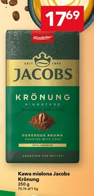Kawa mielona Jacobs Krönung promocja w LEWIATAN