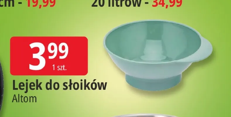 Lejek do słoików Altom promocja w Leclerc