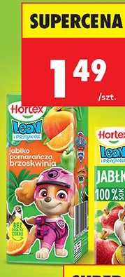 Napój Leon Hortex promocja w Biedronka
