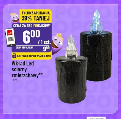 Wkład Led solarny zmierzchowy promocja w POLOmarket