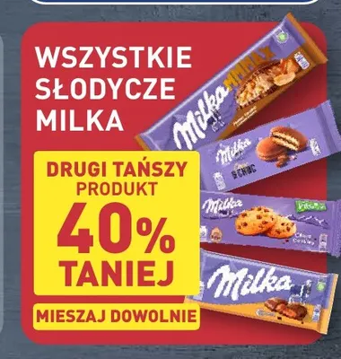 Słodycze Milka promocja w Aldi
