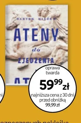 Książka Ateny do zjedzenia oprawa twarda promocja w Empik