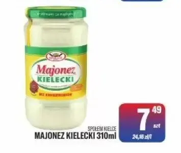 Majonez Kielecki Społem Kielce promocja w Tomi Markt