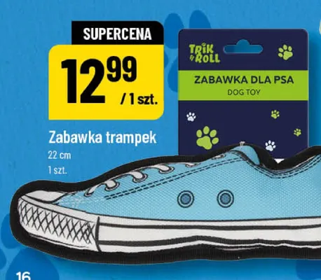 Zabawka trampek 22 cm Trik & Roll promocja w POLOmarket