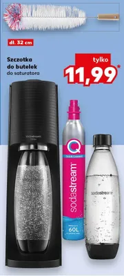 Saturator Terra w zestawie 2 butelki i syrop Pepsi Zero promocja w Kaufland