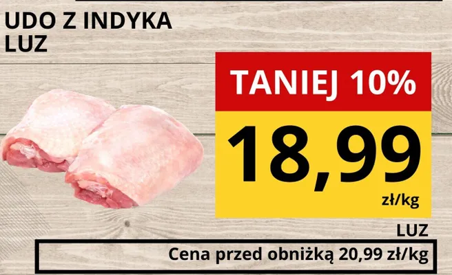Udo z indyka luz promocja w Supeco