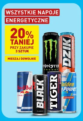 Napoje energetyczne promocja w Aldi