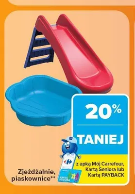 Zjeżdżalnia promocja w Carrefour