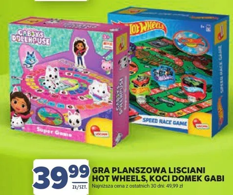 Gra planszowa Lisciani Koci Domek Gabi promocja w Stokrotka
