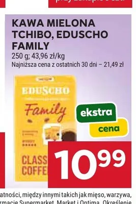 Kawa mielona Eduscho Family promocja w Stokrotka