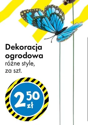 Dekoracja ogrodowa różne style promocja w Tedi