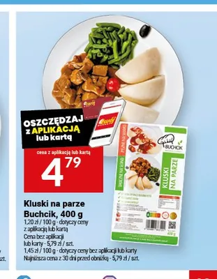 Kluski na parze Buchcik promocja w Twój Market