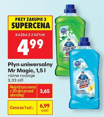 Płyn uniwersalny do mycia naczyń zielony promocja w Biedronka