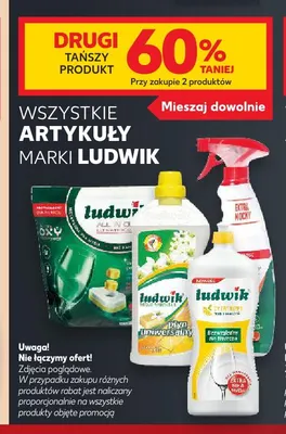 Płyn do mycia naczyń Extra Mocny Ludwik promocja w Kaufland