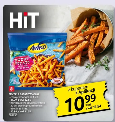 Frytki z batatów Aviko promocja w Selgros